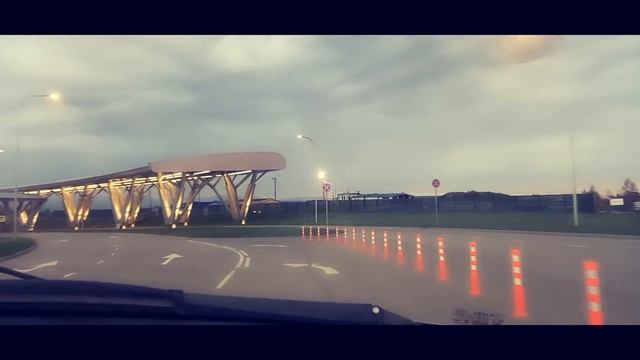 Воздушные ворота Южно-Сахалинска | Въезд в новый аэропорт смотреть онлайн