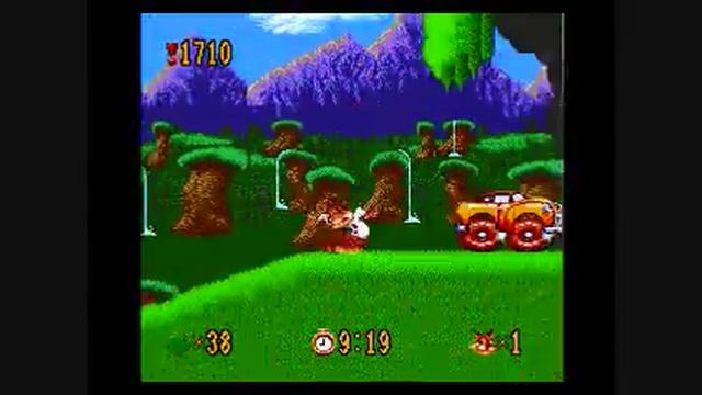 Bubsy (Genesis) Game Over смотреть онлайн