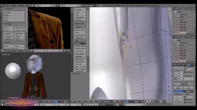Blender Timelapse: Frankie (Creeps) смотреть онлайн