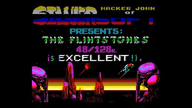 The Flintstones Crack Intro - Hacker John/Silver Soft [#zx spectrum] смотреть онлайн