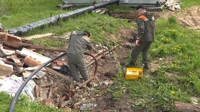 Ремонт тепло-водосети по улице Полярная смотреть онлайн