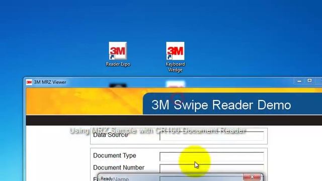 3M CR100 Document Reader смотреть онлайн