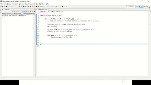 Java Basics - For e While (Exercicio) смотреть онлайн