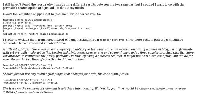 Wordpress: Different results between permalink and query var search (2 Solutions!!) смотреть онлайн