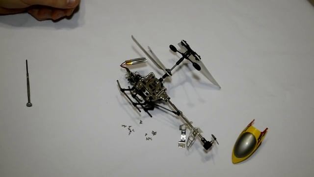 Разборка мини вертолета смотреть онлайн
