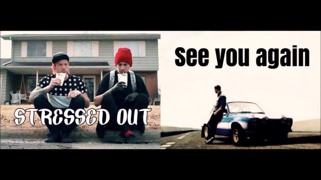 Stressed Out, See You Again (MASHUP) | twenty one pilots, Wiz Khalifa & Charlie Puth смотреть онлайн