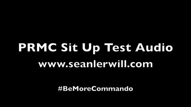 PRMC Sit Up Test Audio смотреть онлайн