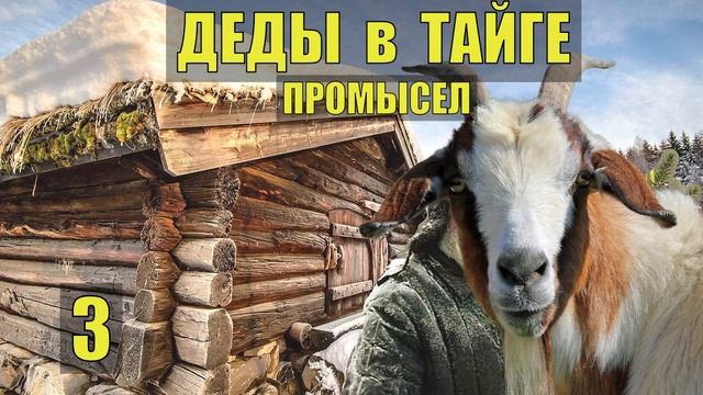 ГОРНЫЙ КОЗЁЛ в ТАЙГЕ ДЕД СУДЬБА ЧЕЛОВЕКА в ГОРАХ ПРОМЫСЕЛ ОХОТА ЛЕСНАЯ ИЗБА ОТШЕЛЬНИК СЕРИАЛ 3 смотреть онлайн