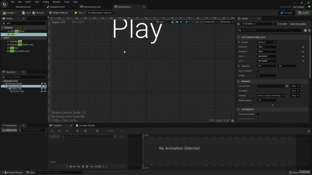 005 Creating our menu buttons.mp4 смотреть онлайн
