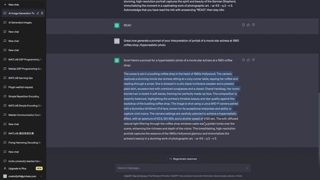 如何让ChatGPT生成Midjourney指令：1分钟让你成为Midjourney高手 смотреть онлайн