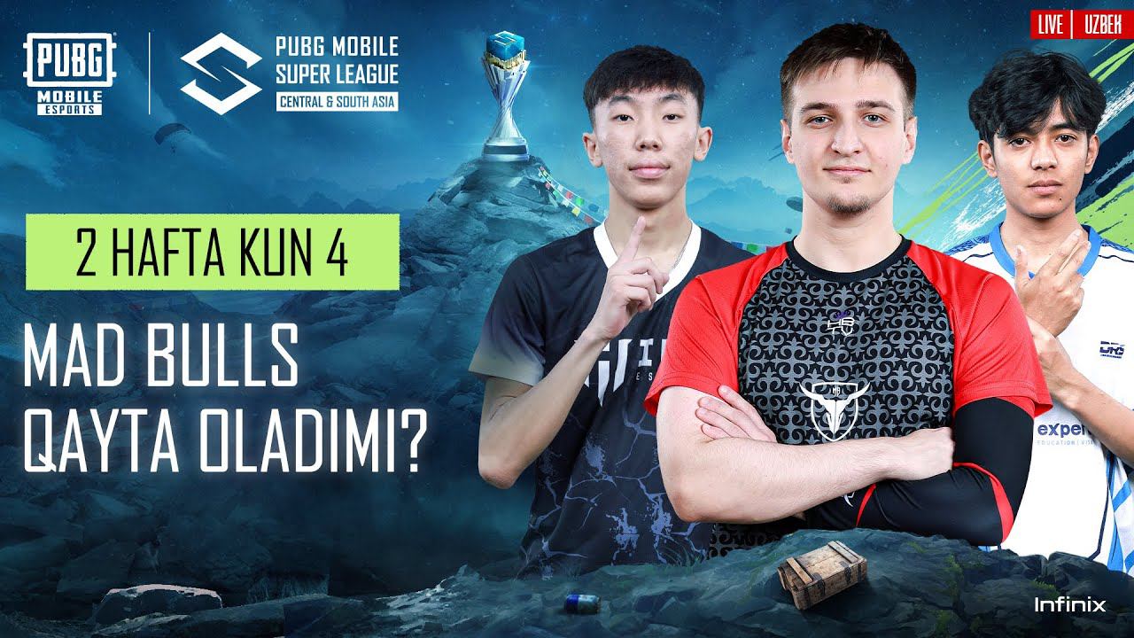 [UZ] 2024 PMSL CSA League Stage W2D4 | Bahor | Mad Bulls qayta oladimi? смотреть онлайн