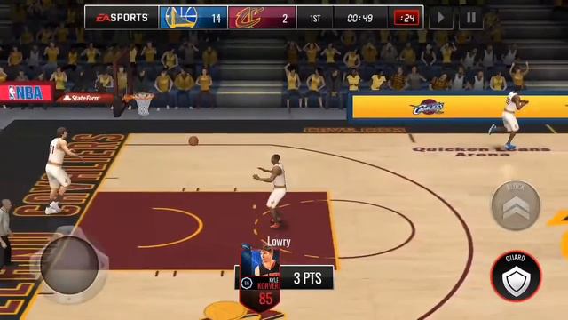 How to get a 20pts with a cheap players! ( NBA LIVE MOBILE SECRETS) смотреть онлайн