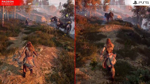 Horizon Zero Dawn | Gaming PC vs PS5 | 4k 60fps смотреть онлайн