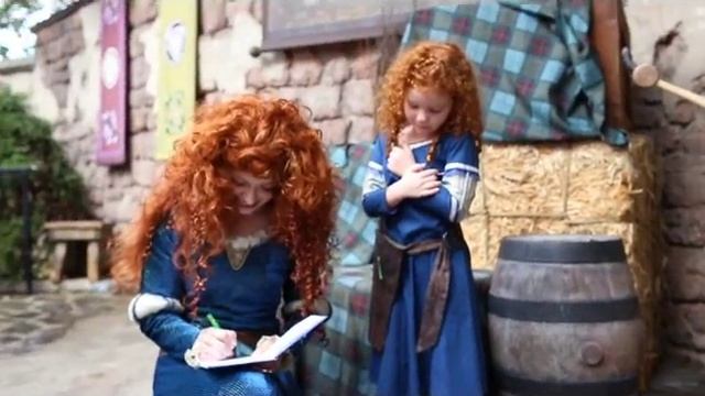 Merida Meets Little Merida