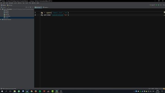 Python 3.6 Dersleri #25 | Dosya Açma ve Yazı Yazma смотреть онлайн