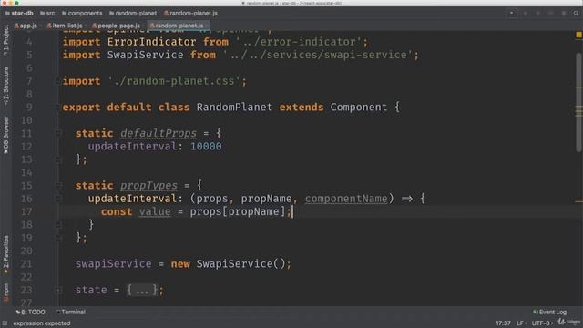 091 Свойство propTypes смотреть онлайн