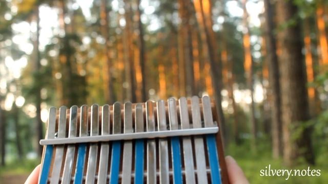 БЕЛАЯ НОЧЬ ❘ калимба ❘ Kalimba Cover ❘ 15-key Kalimba