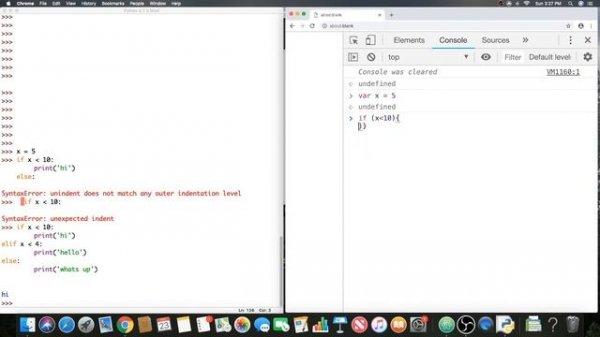 Python vs Javascript: Comparison