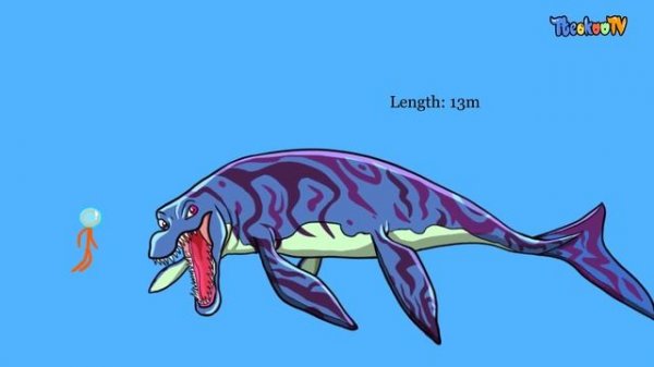 NEW SEA MONSTERS Size Comparison