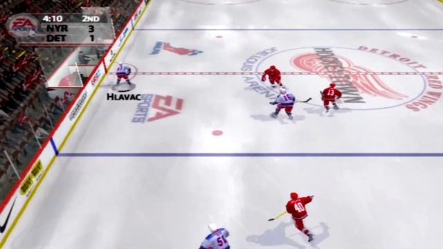 NHL 2005 Gameplay Detroit Red Wings vs New York Rangers смотреть онлайн