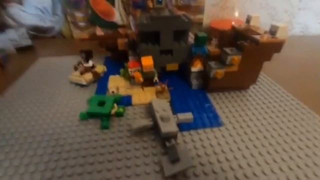 Обзор Лего Майнкрафт Пиратский Корабль LEGO Minecraft 21152 смотреть онлайн