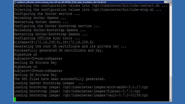 Micro Focus NOM Demonstration- Install NOM Express using CDF смотреть онлайн