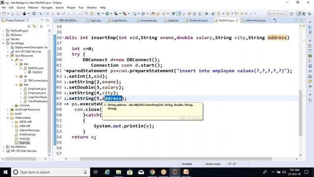 5 Servlet JDBC Bootstrap part 2 смотреть онлайн