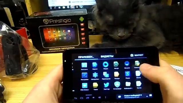 Видеообзор навигатора Prestigio Geovision 5850 HDDVR смотреть онлайн