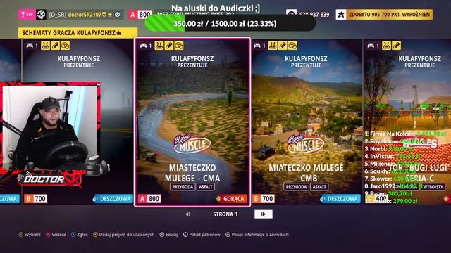 Nowa playlista zlocik i ściganko | LIVE z WIDZAMI | FORZA HORIZON 5 FH5 смотреть онлайн