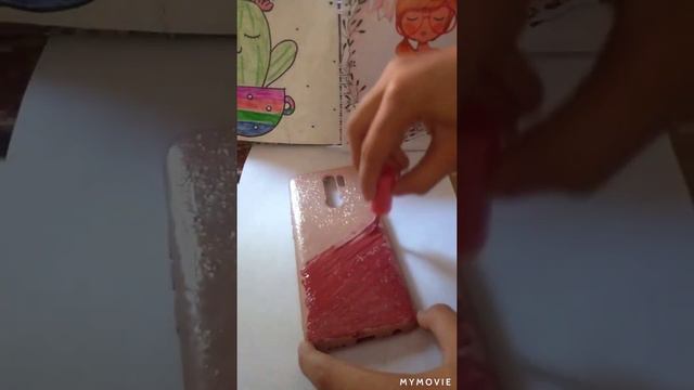 как сделать обычного чехола для телефона красивым🍭🍭 смотреть онлайн