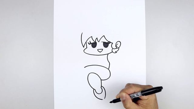 How To Draw Friday Night Funkin | Girlfriend смотреть онлайн