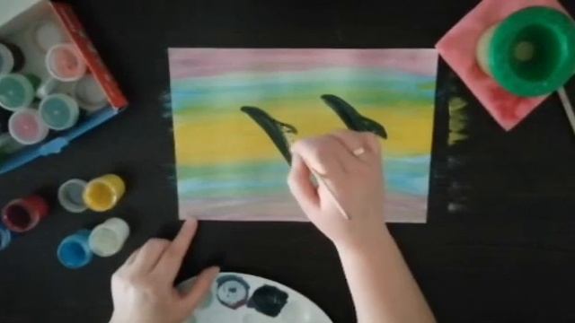 Рисование Дельфины для детей 6-7 лет смотреть онлайн