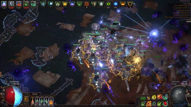 Path of Exile 3.19 Uber Shaper Kill with SadPanda's Summon Crit Mage Skeletons смотреть онлайн