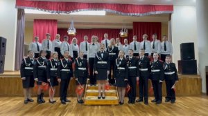 ГБОУ Школа Покровский квартал, Хор 7Ц, 9Ц, песня  «Вперед, Россия», О. Газманов, хор