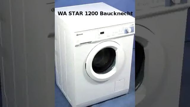 WA STAR 1200 Bauknecht/Баукнехт смотреть онлайн