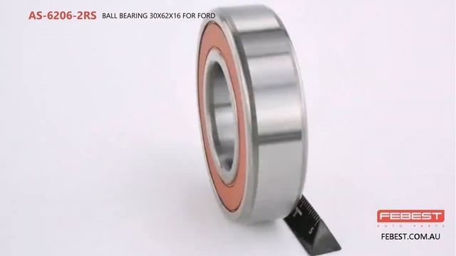 AS-6206-2RS BALL BEARING 30X62X16 FOR FORD смотреть онлайн