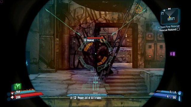 24a. A Dam Fine Rescue (Borderlands 2 walkthrough - Mechromancer) смотреть онлайн