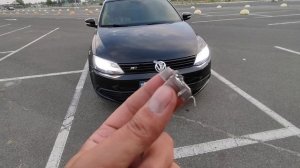VW JETTA 6 2.5 USA поставил LED лампы ближнего света