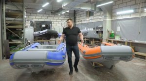 Сравнение лодок River Boats RIB 380 и RIB 380 new Речные Лодки