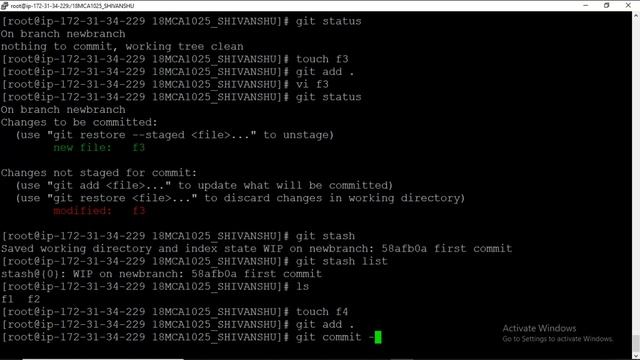 GIT [EXPERIMENT-1] [ git stash | clone | tag | reset ] and many other concept смотреть онлайн