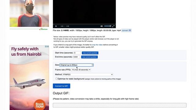 How To Convert MP4 To GIF Online смотреть онлайн