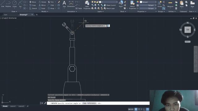 MUHAMMAD FIRDAUS_226411008 Tugas A AutoCad 2D смотреть онлайн