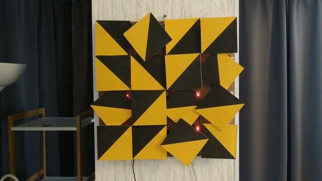 Half Square Triangles Kinetic Art