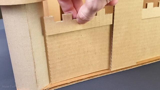 DIY Mini Cardboard Castle