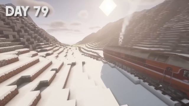 I spent 100 Days on a TRAIN in an INFECTED apocalypse in Minecraft... Here's What Happened #4 смотреть онлайн