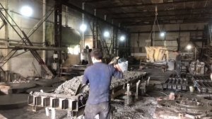 Производство железобетонных забивных свай. Процесс изготовления ЖБ свай.