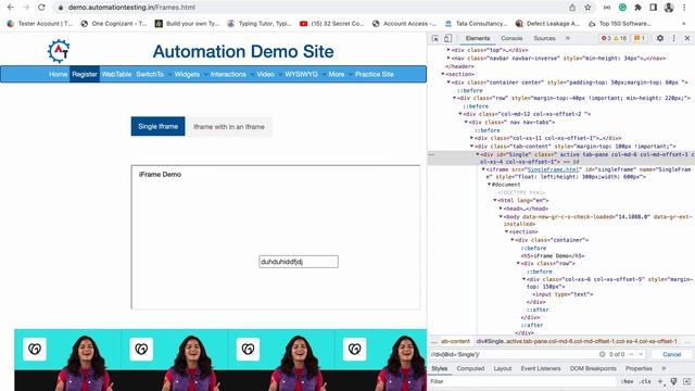 Day 16 Selenium Python Swithch To Frames using Index, ID, Name, Element #python #selenium #tutorial смотреть онлайн