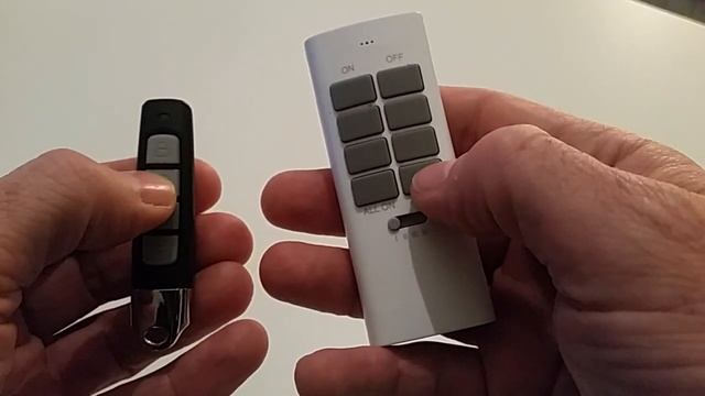 How to programme a 433MHz remote universal fob copier / cloner смотреть онлайн