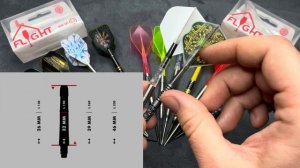 Популярные виды оперений для дротиков дартс -Winmau FUTION, Condor AXE, L-style, K-flex, CUESOUL AK