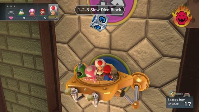 Mario Party 10 Bowser Party #420 Spike, Toadette, Mario, Toad Chaos Castle Master Difficulty смотреть онлайн